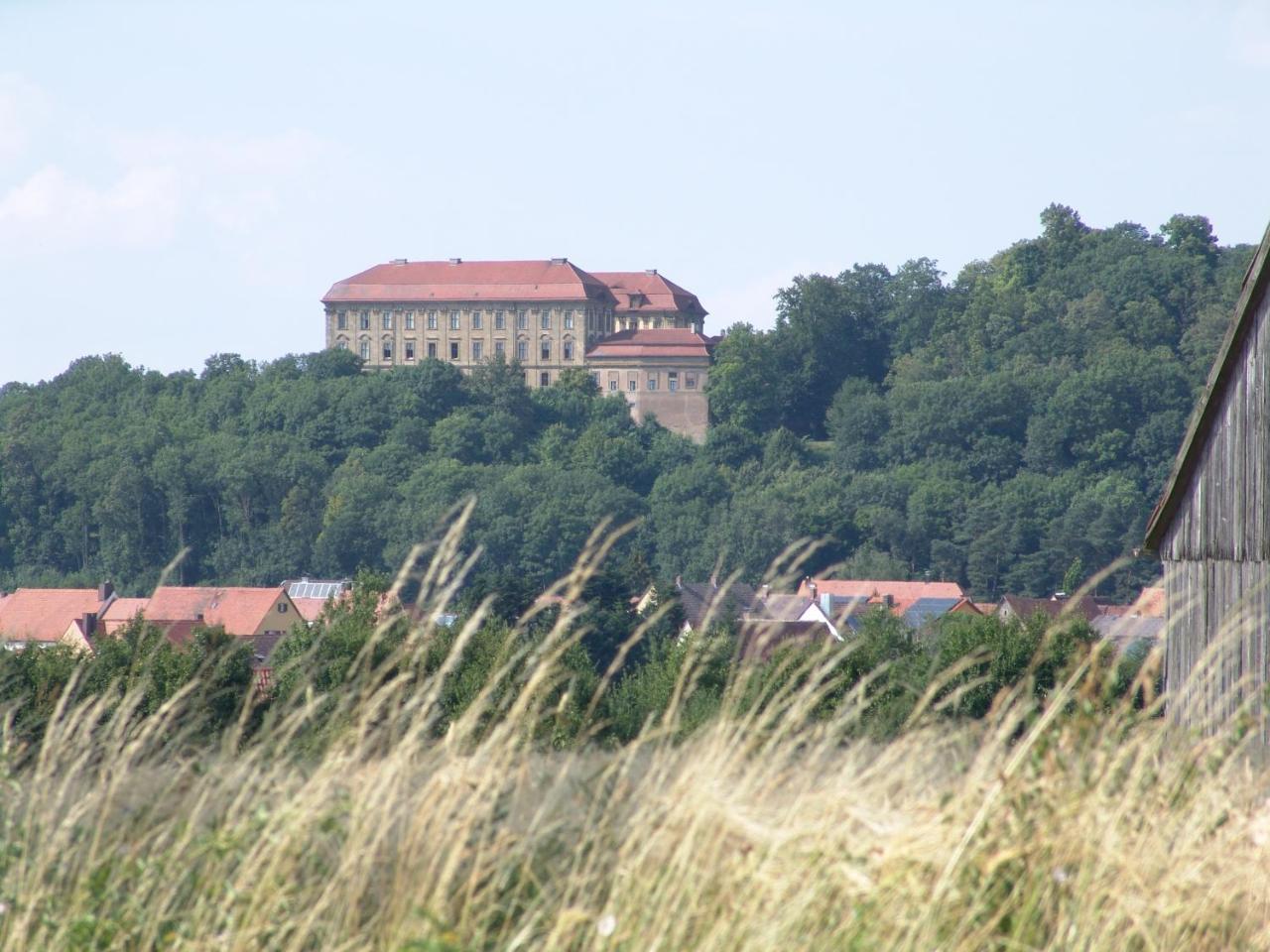 Gaestehaus "Gisela" Im Fuerstlichen Fischhaus Schillingsfürst Buitenkant foto